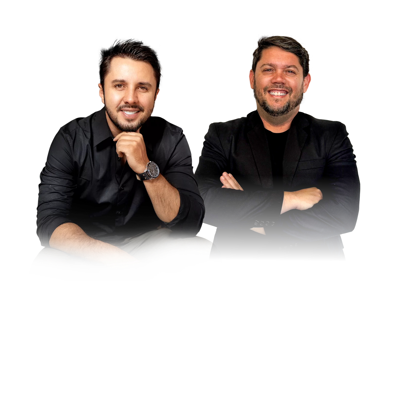 Ênio Alves e Bruno Lima, apresentadores do Destrave Seu Delivery